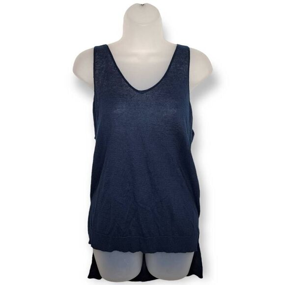 LINE the Label Sleeveless Linen V Neck size Small - Picture 1 of 7